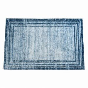 Lahome 3x5 Blue Washable Non-Slip Area Rug Low Pile – Excellent